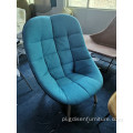 Nowoczesne krzesło rekreacyjne krzesło do salonu tkanina tapicerka